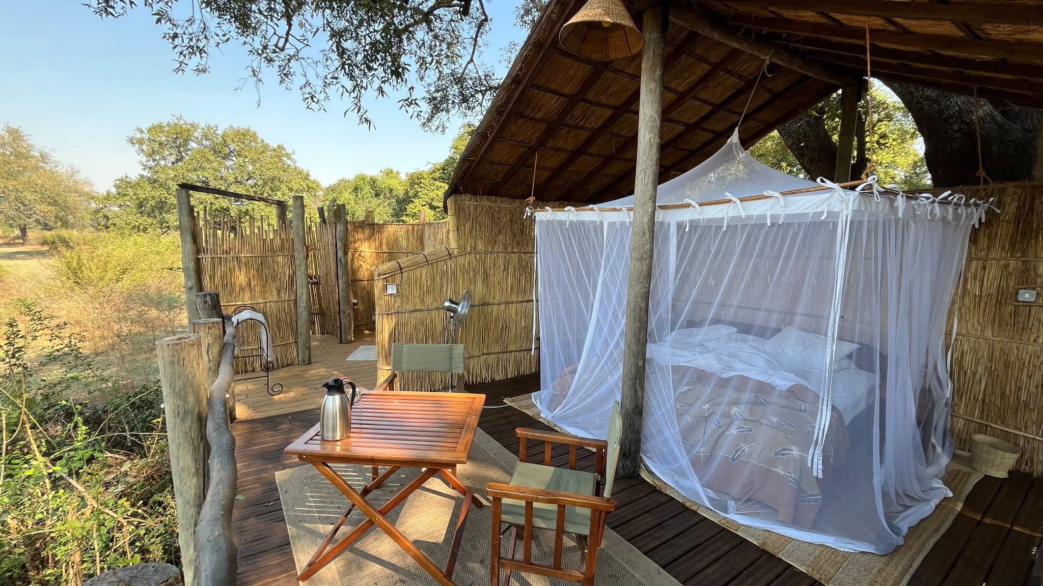 Safari lodge room